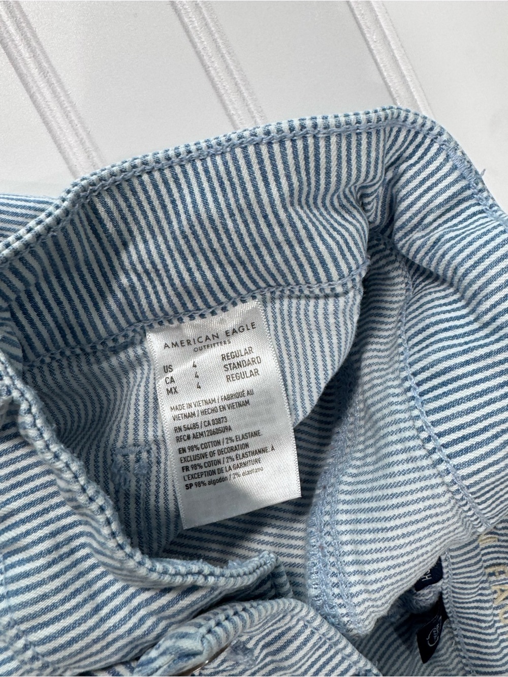 American Eagle Outfitters Light Blue Cargo Pants - Picture 7 of 8